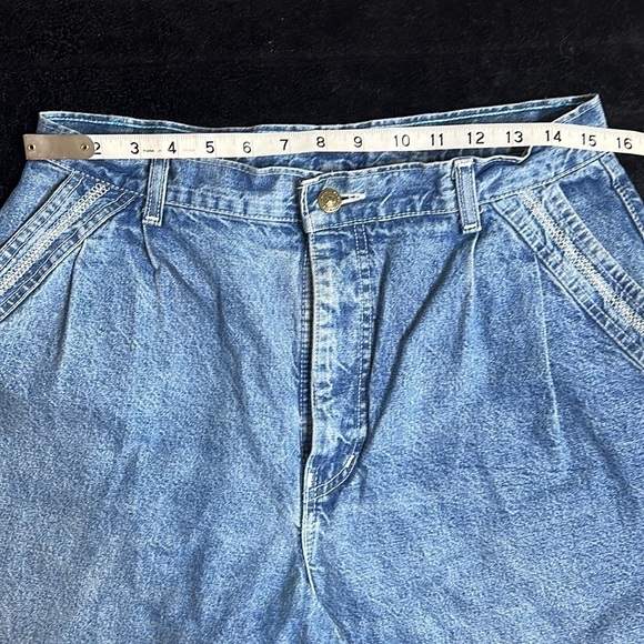 BLUE ZONE VINTAGE JEANS BALLOON JEANS BAGGY JEANS BOYFRIEND JEANS TAPERED LARGE - Picture 9 of 12